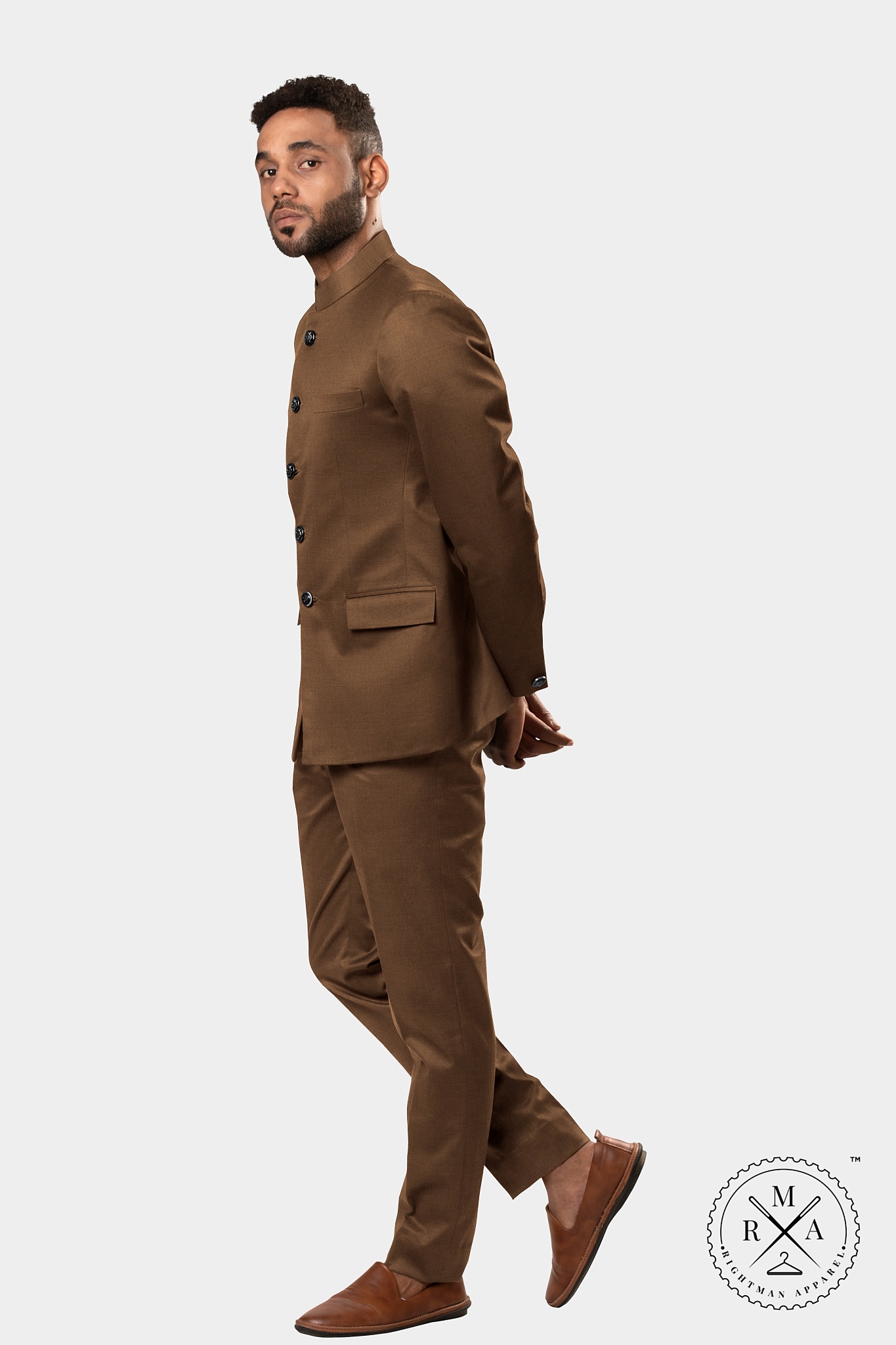 Brown Jodhpuri Suit SU196